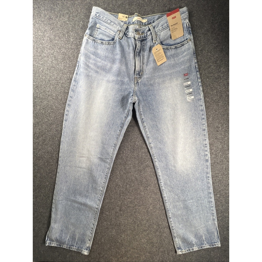 Levi's® Women's 30x31 Mid-Rise '94 Baggy Straight Jeans Mid Rise Straight Leg